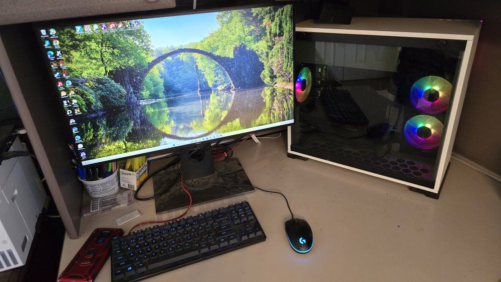 gaming PC full setup