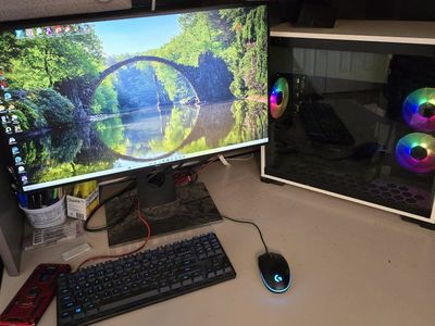 gaming PC full setup