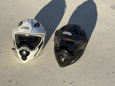 MMG Helmets - Dual Sport Off Road Motorcycle Dirt Bike ATV