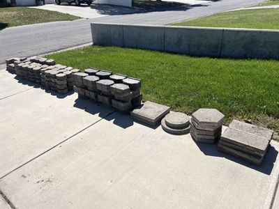 FREE landscaping bricks