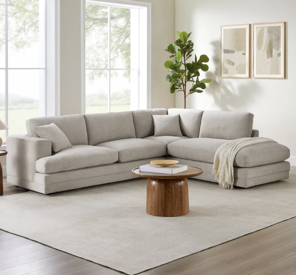 ️ DERRY FABRIC SECTIONAL – WEEKEND CLEARANCE SALE ️