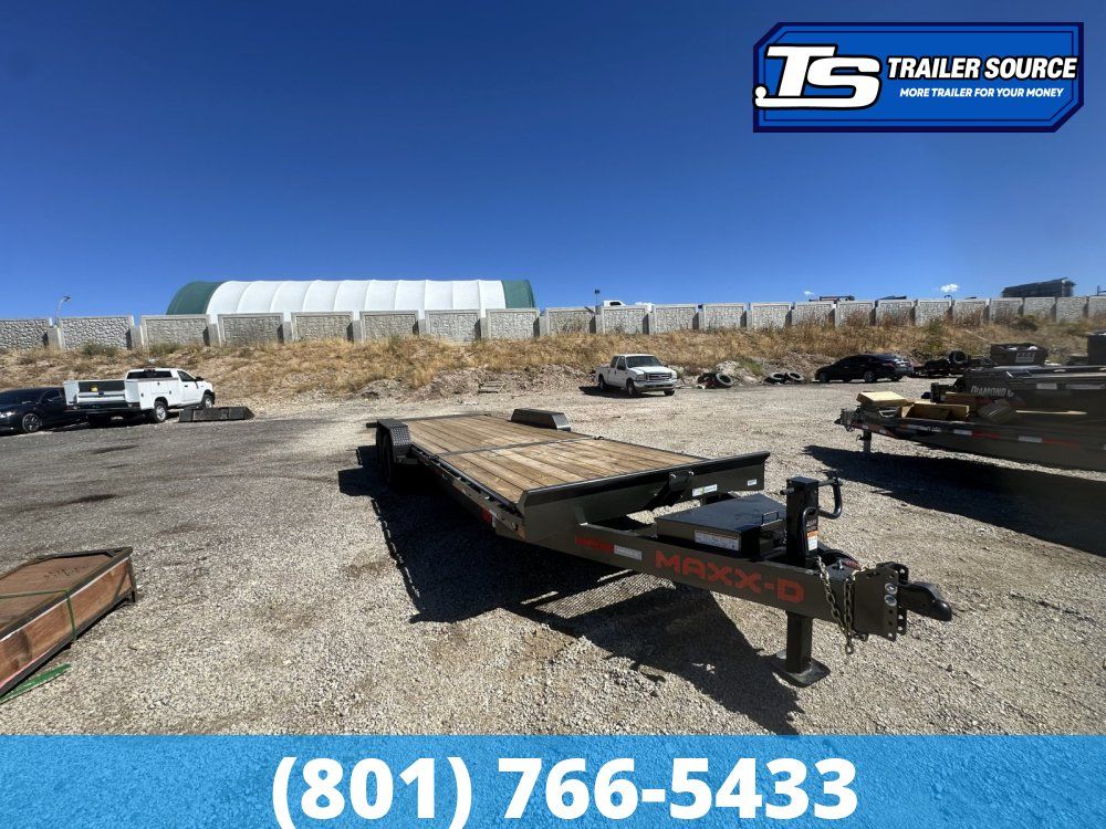 7x24 Maxx-D G8X Tilt Trailer - 17.5K GVWR Torsion Axles