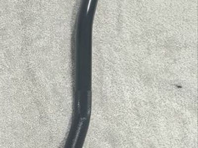 Black EZ Curl Barbell Weight Bar for Strength Training and Bicep Curls