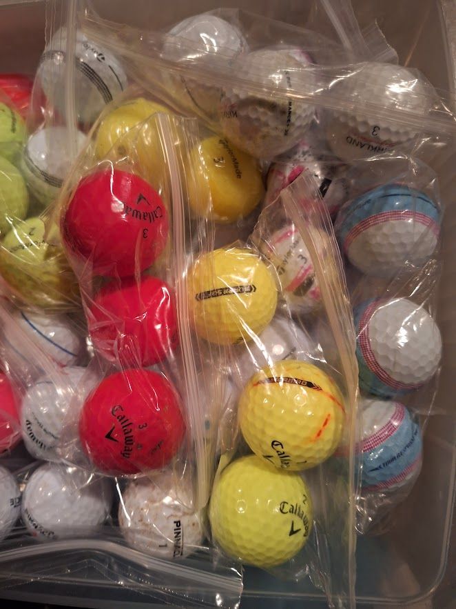 Misc Used Golf Balls 