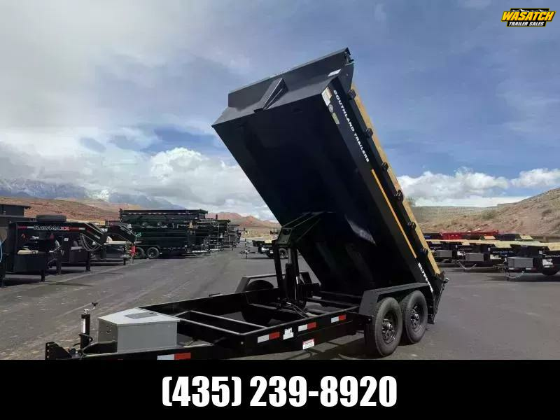 Southland Trailers 7X14 14K SL714 TUBE FRAME Dump Trailer
