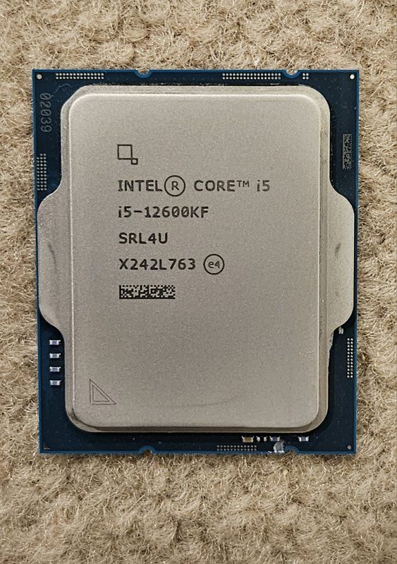 Intel i5-12600KF 10-core/16-thread CPU (LGA 1700)