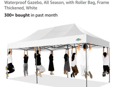 Heavy-duty 20x10 Canopy by Corbizi