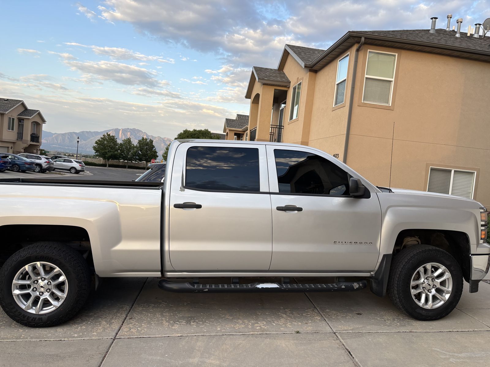 2014 Chevrolet Silverado 1500 LT Crew Cab 4x4 - Silver with Bed Liner