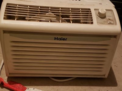 Haier 5,000 BTU Window AC, Air Conditioner; Model HWF05XCK-T 115 VAC 4.6 Amps