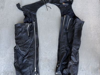 Women’s motorcycle chaps size 10