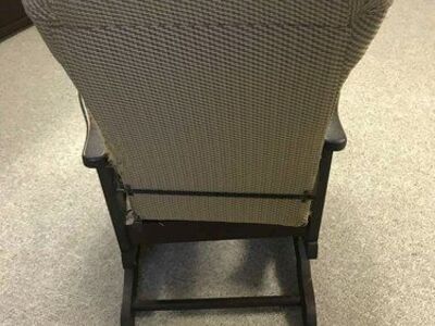 antique recliner chair