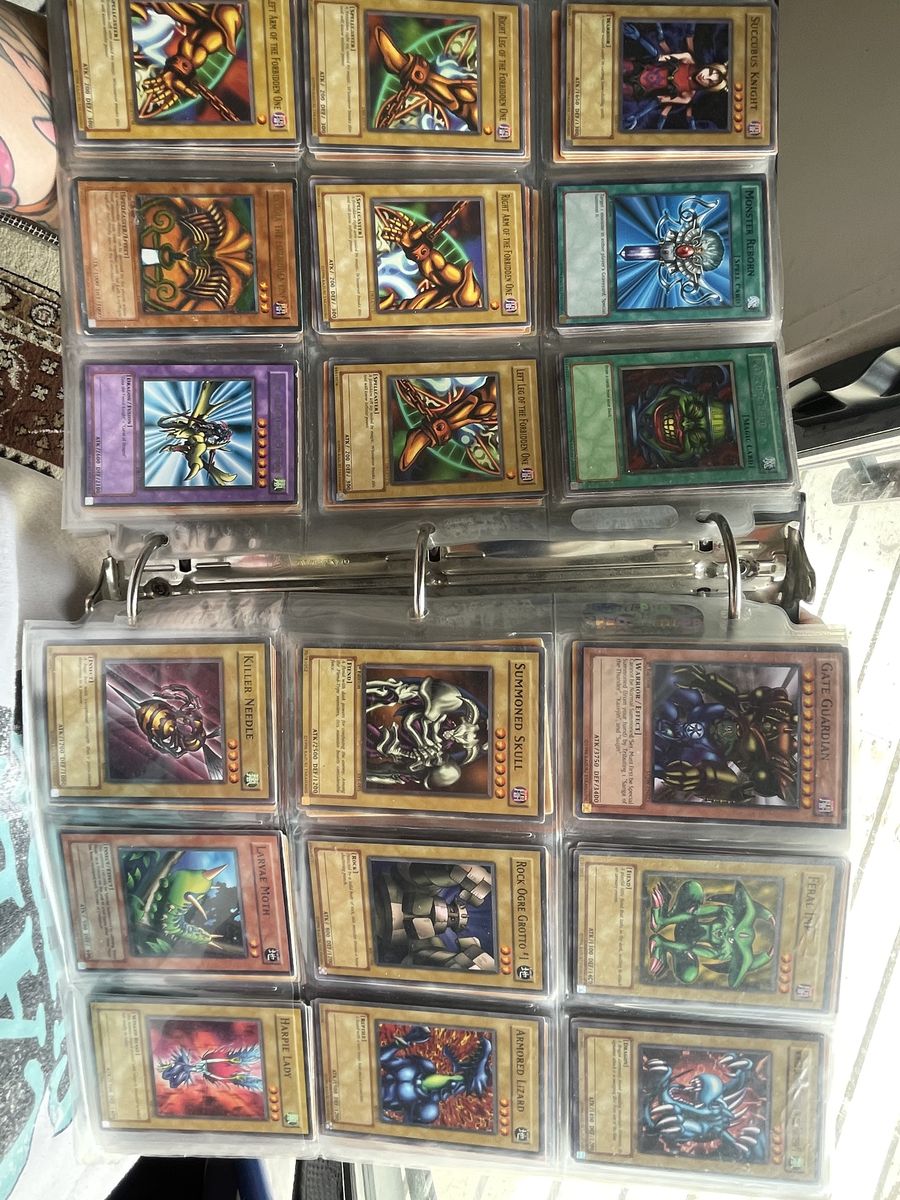 Huge Collection of Early Yugioh Cards