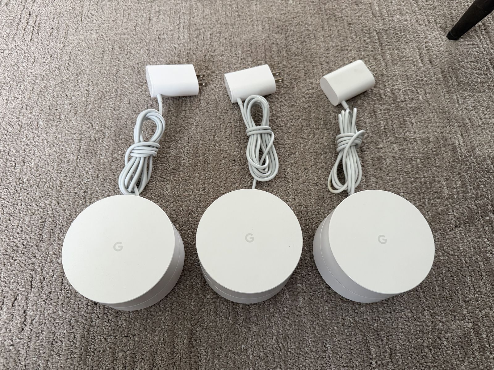 Google WiFi Mesh Router 3-Pack (AC1304) – Works Great