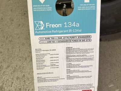 R 134a refrigerant Freon