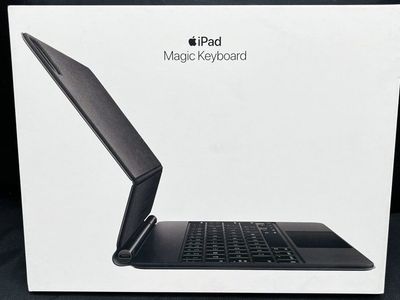 Apple Magic Keyboard case for iPad Pro 11-inch (1st, 2nd, 3rd, 4th gen) and iPad Air (4th, 5th gen, and M2), Black
