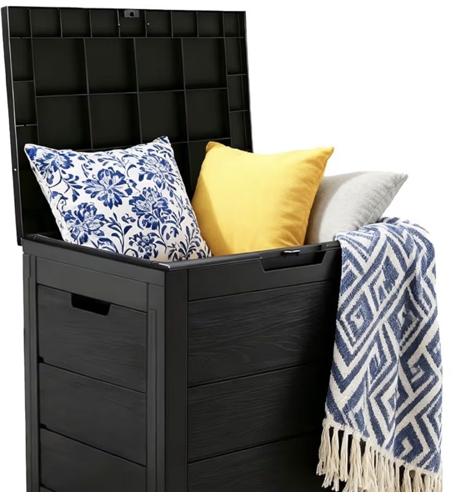 35 gallon outdoor storage deck box