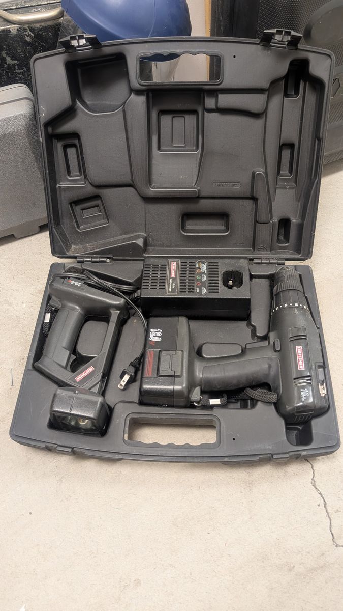 Craftsman pro 18 drill