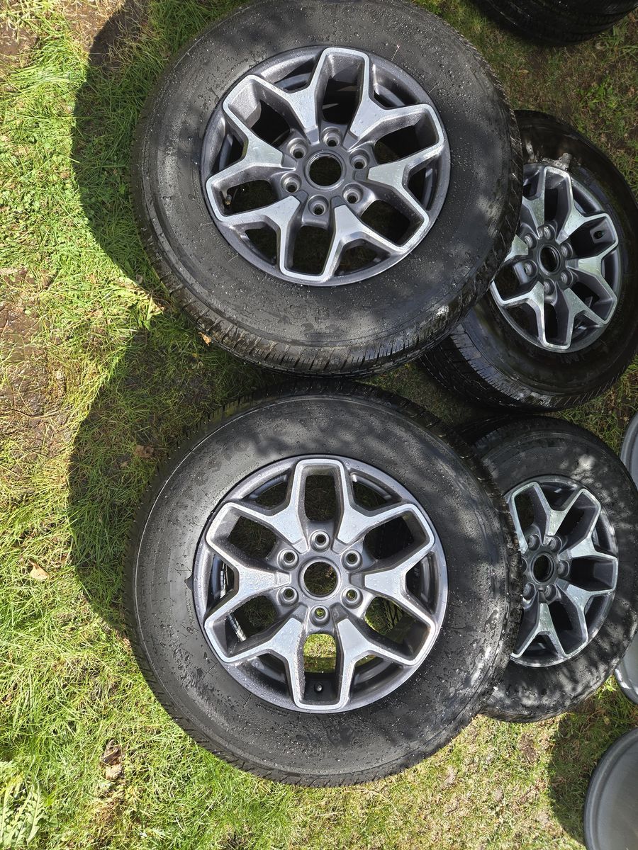 6x5.5 lug wheels and tires