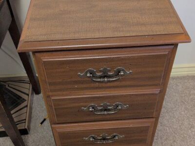 Wooden Filing Cabinet