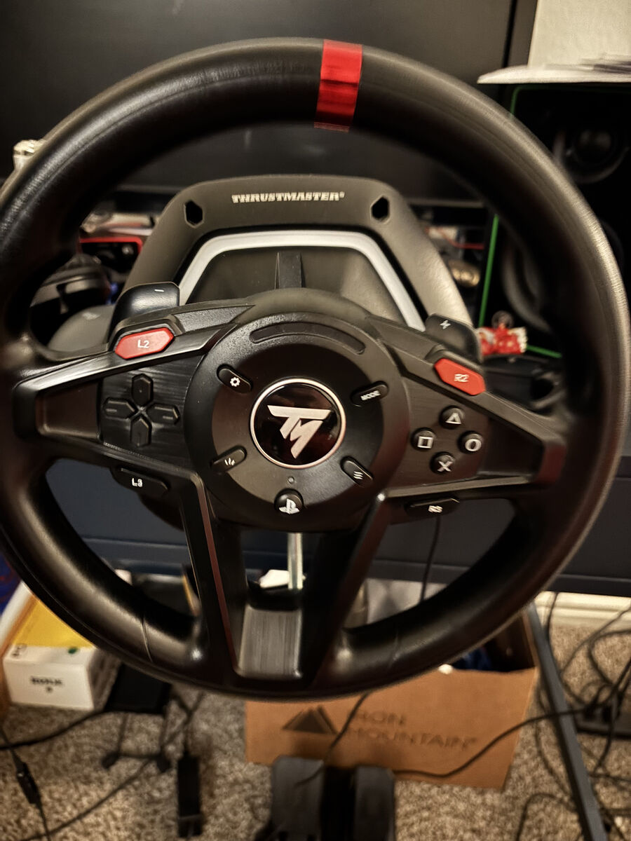 Thrustmaster T128 Racing Wheel & Pedals – Like New