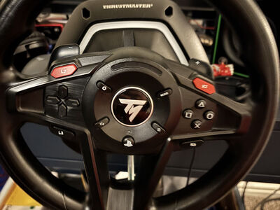 Thrustmaster T128 Racing Wheel & Pedals – Like New