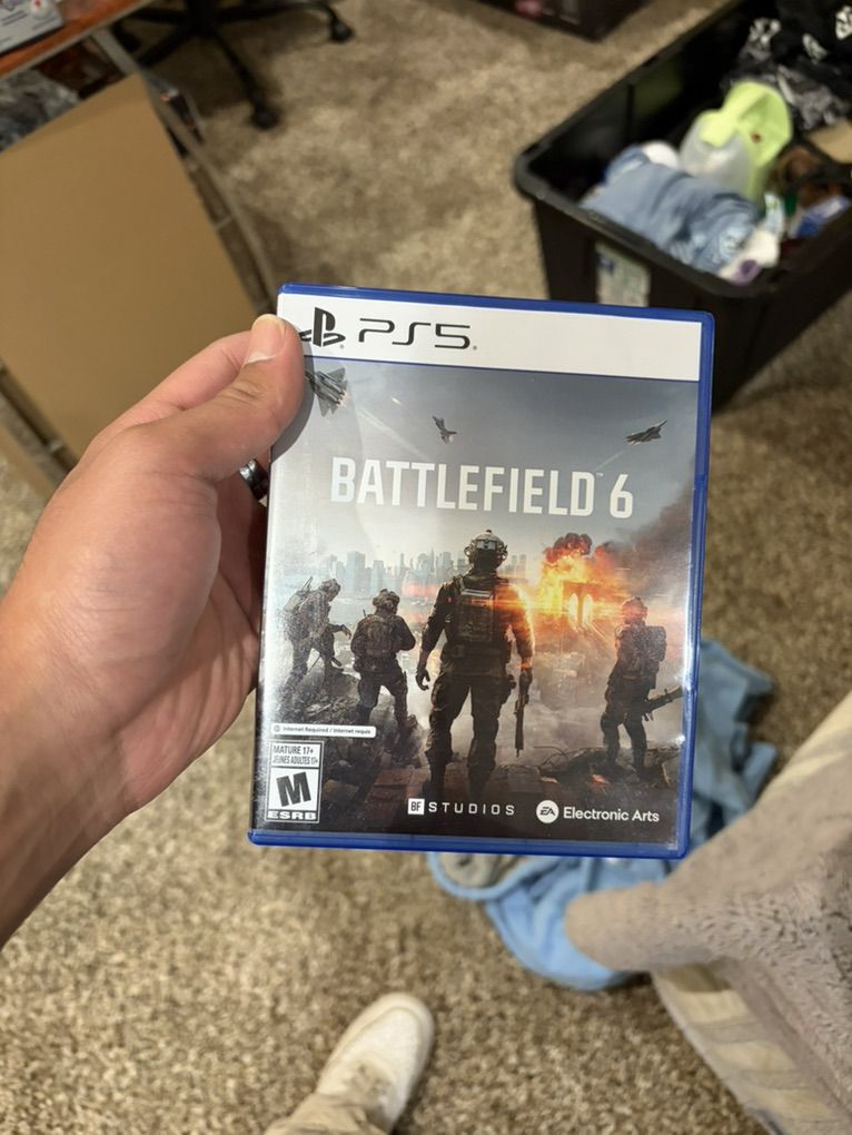 Battlefield 6 Ps5 Version Disc