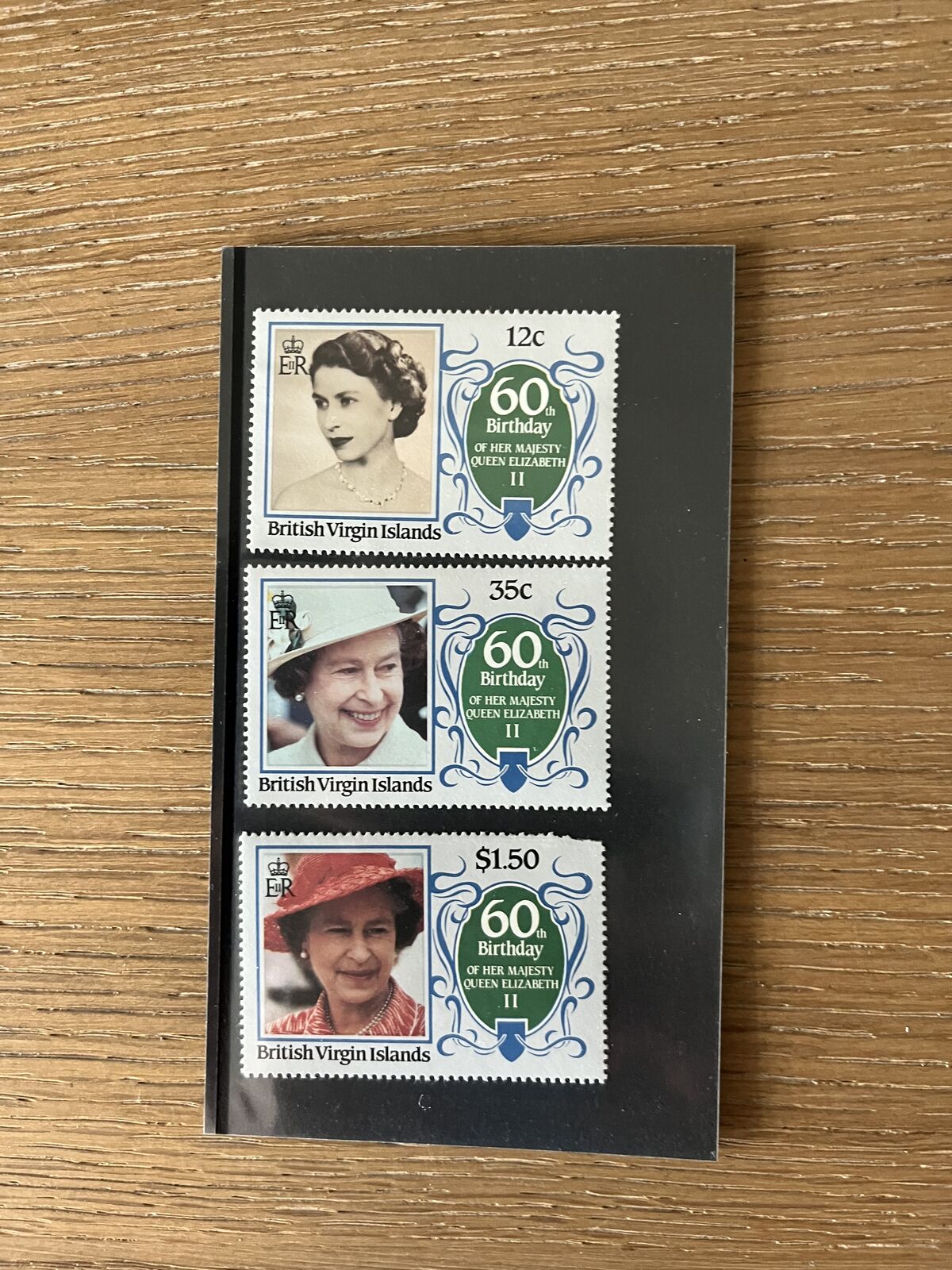 Her Majesty - Queen Elizabeth Stamps - 3 total