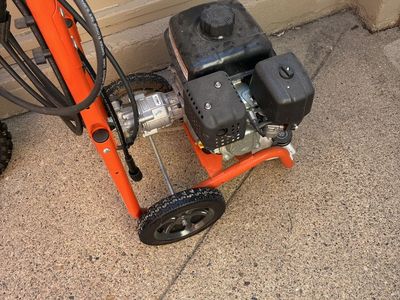 Gas Pressure Washer with Wheels and Hose