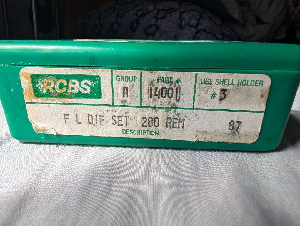 280 Remington/ 7mm Express RCBS dies