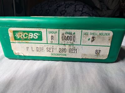 280 Remington/ 7mm Express RCBS dies