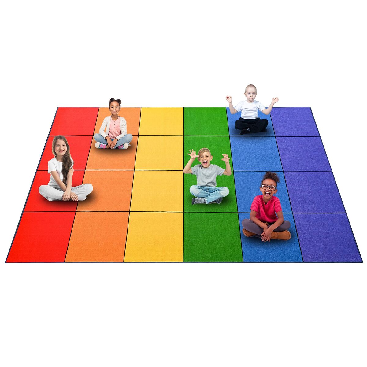 New School Classroom Rugs Booooom Jackson Various Rugs -Elementary - Preschool - LOW PRICE!
