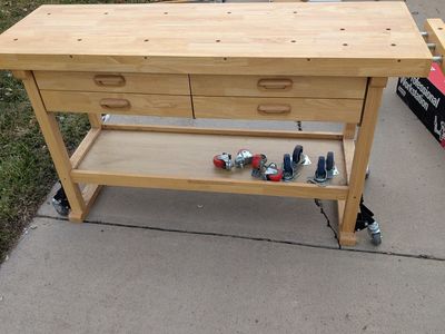 Custom Woodworking Bench