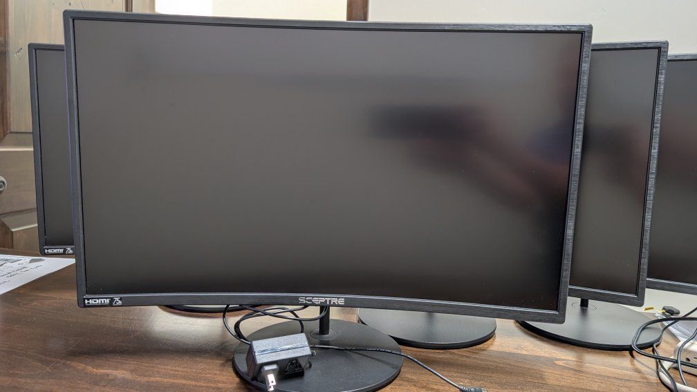 Sceptre Curved 27-inch 75Hz Full HD HDMI VGA LED Gaming Monitor - Used (6 Available)