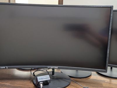 Sceptre Curved 27-inch 75Hz Full HD HDMI VGA LED Gaming Monitor - Used (6 Available)