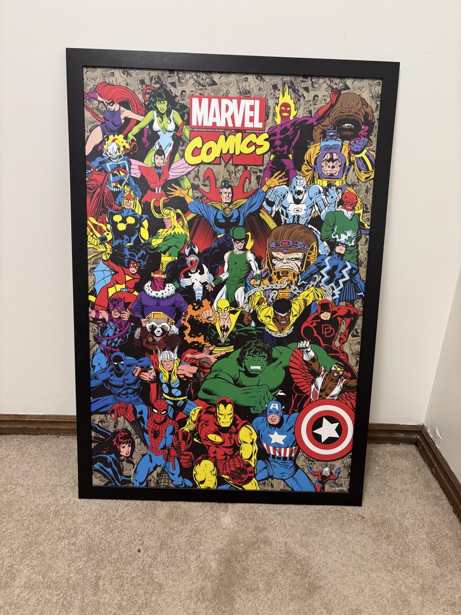 Marvel Posters (Three Total)