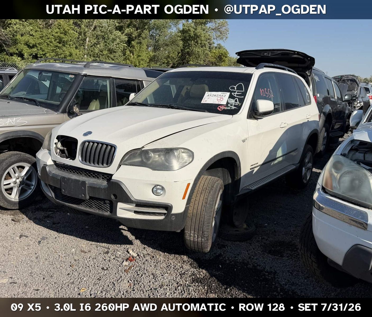 Just In! 2009 BMW X5 E70 Parts - UTPAP Ogden