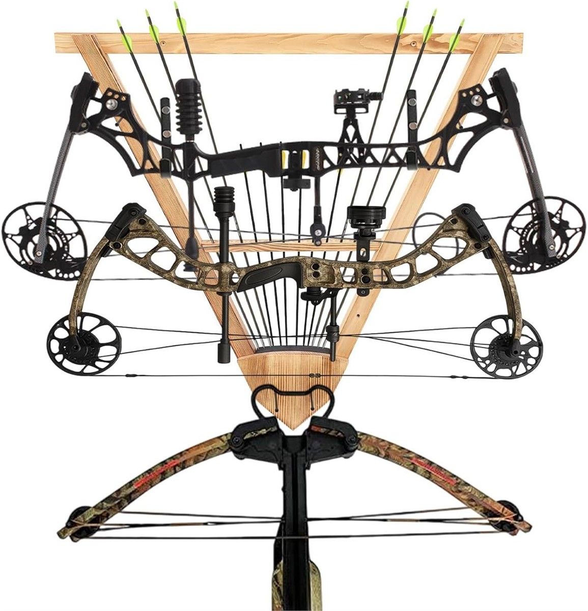 ACEORBIT WOOD 3 BOW  DISPLAY BOX