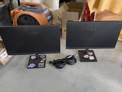 Dual Computer Monitors