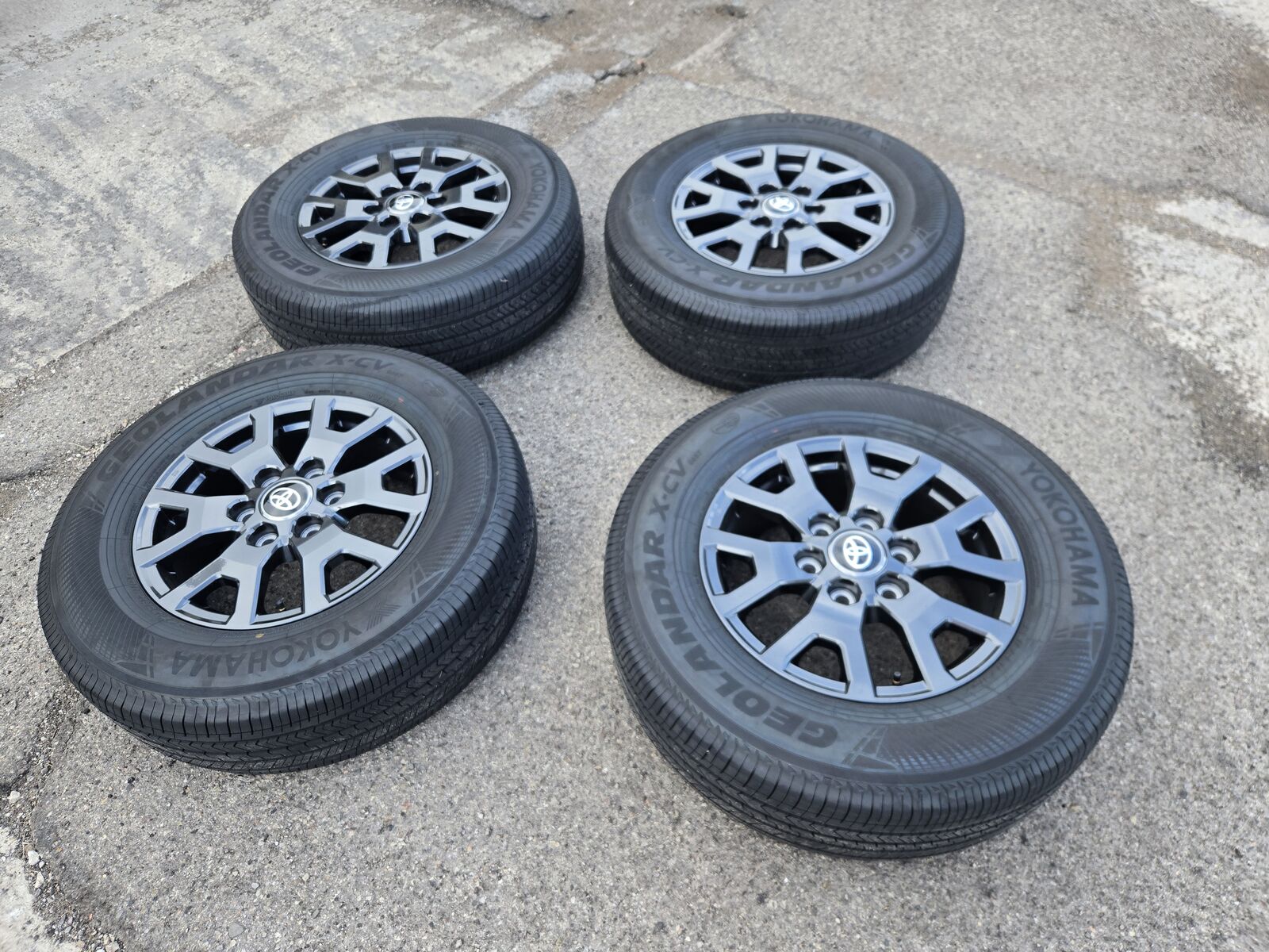 Brand new Tires & Wheels off a 2025 4Runner