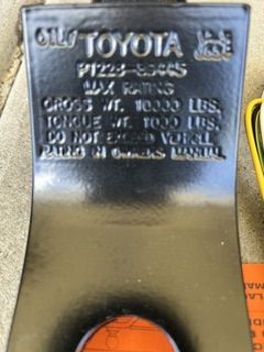 Toyota Trailer hitch