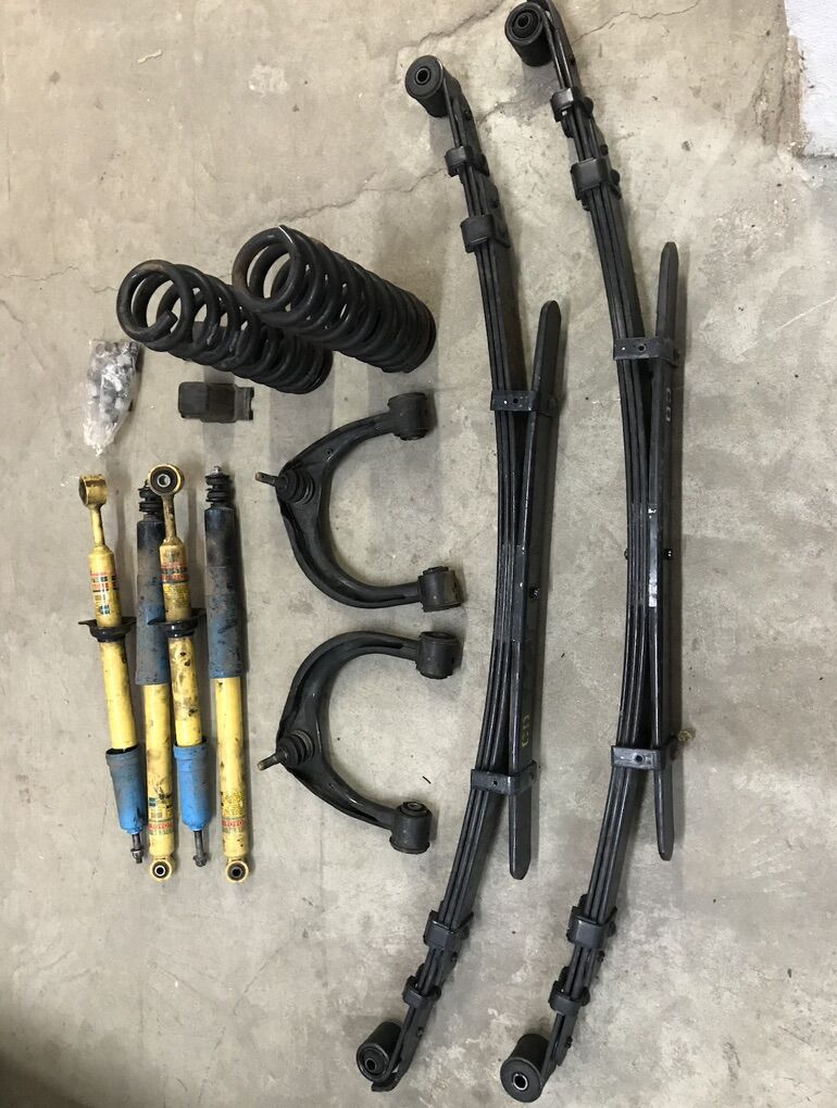 2007 Tacoma TRD 4x4  Leaf Spring Control Arm Set
