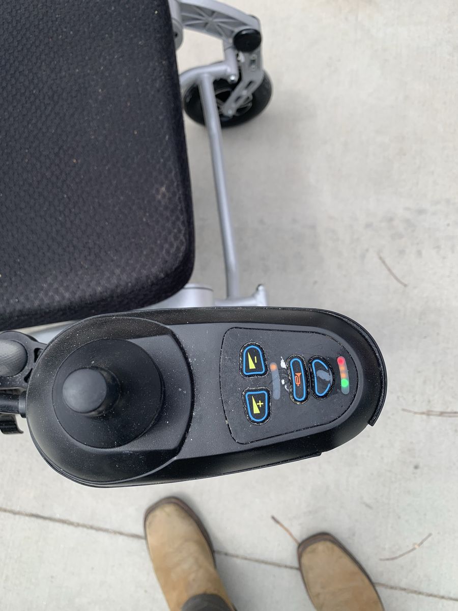 Electric wheelchair hardly any used