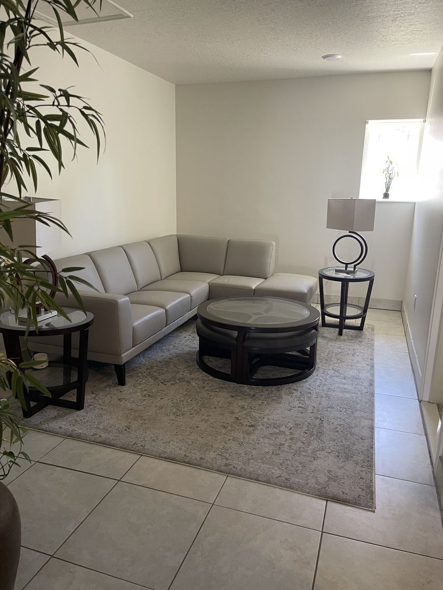 Italian Leather Sectional plus more a Furniture Extravaganza