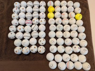 Chrome Soft Tour and X TP5x Golf Balls
