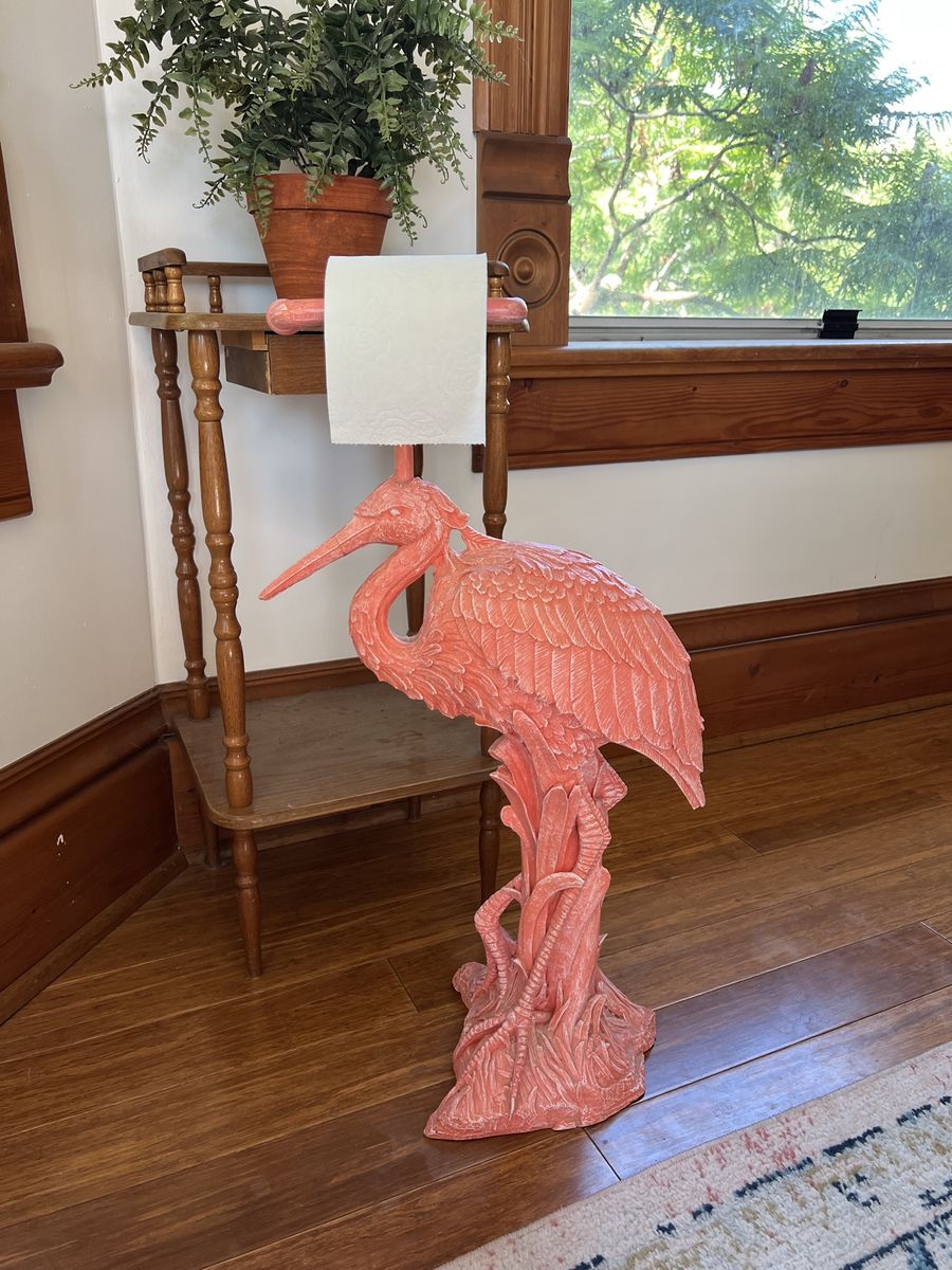 Heron Toilet Paper Holder