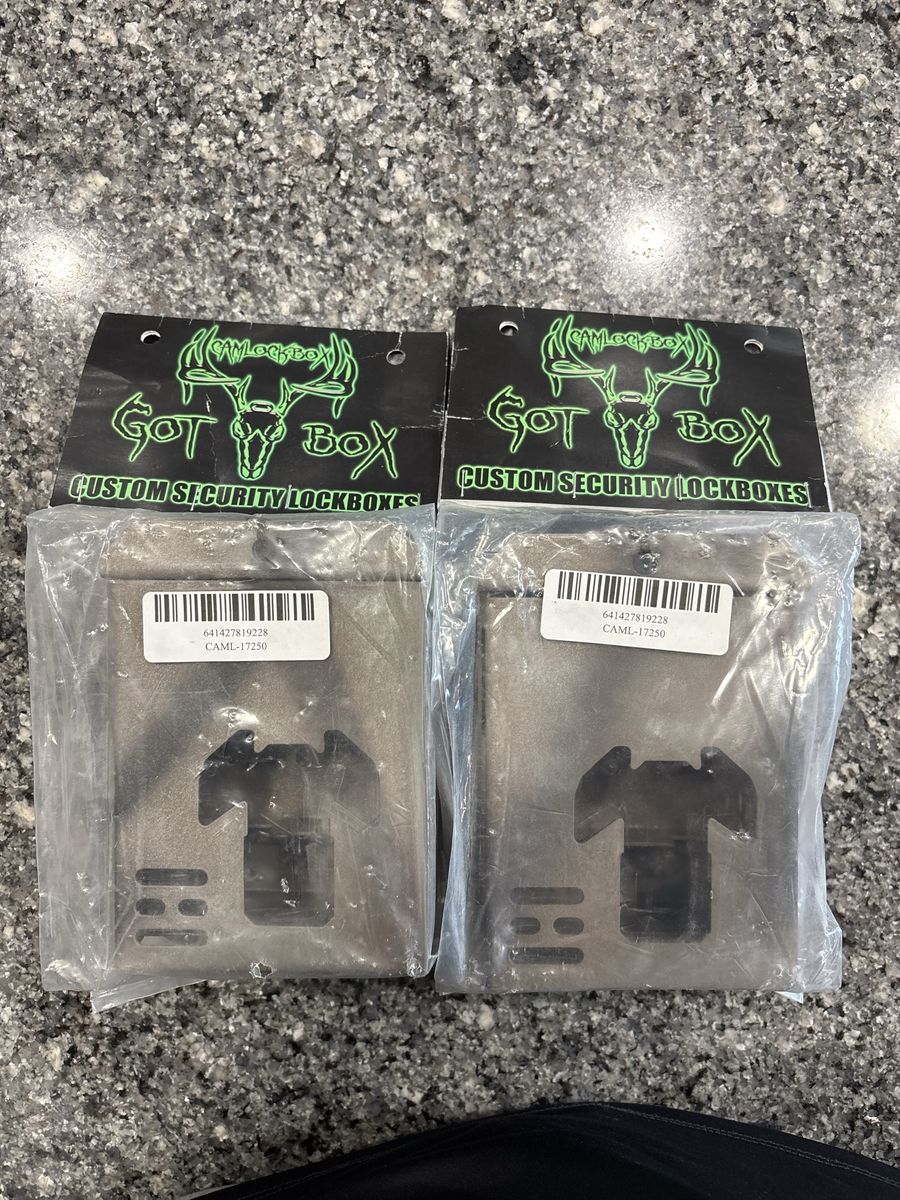 Trail cam Camlockbox Custom Security Lockboxes (- Set of 2