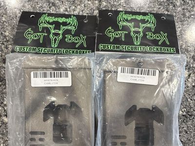 Trail cam Camlockbox Custom Security Lockboxes (- Set of 2
