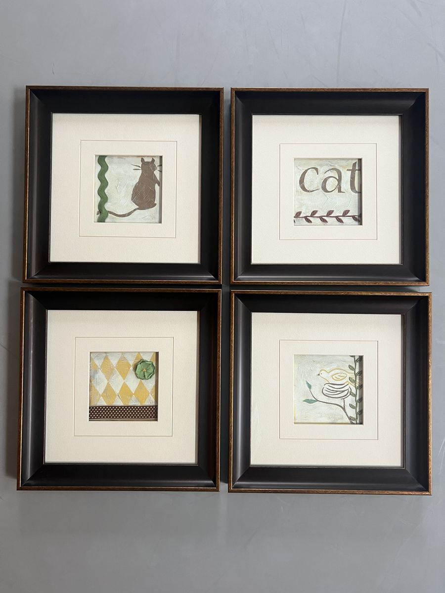 Mixed Media Art :: "Cat Bird" Collection :: Artist Zarris