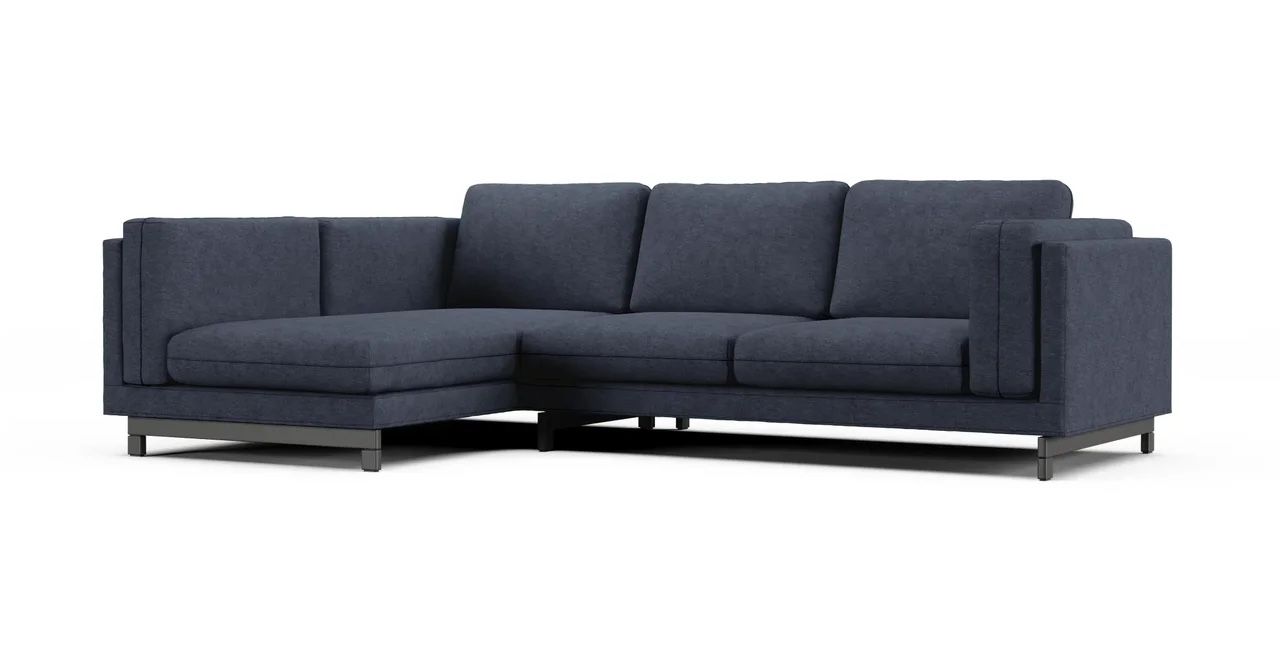 IKEA Nockeby Sofa Sectional with Chaise