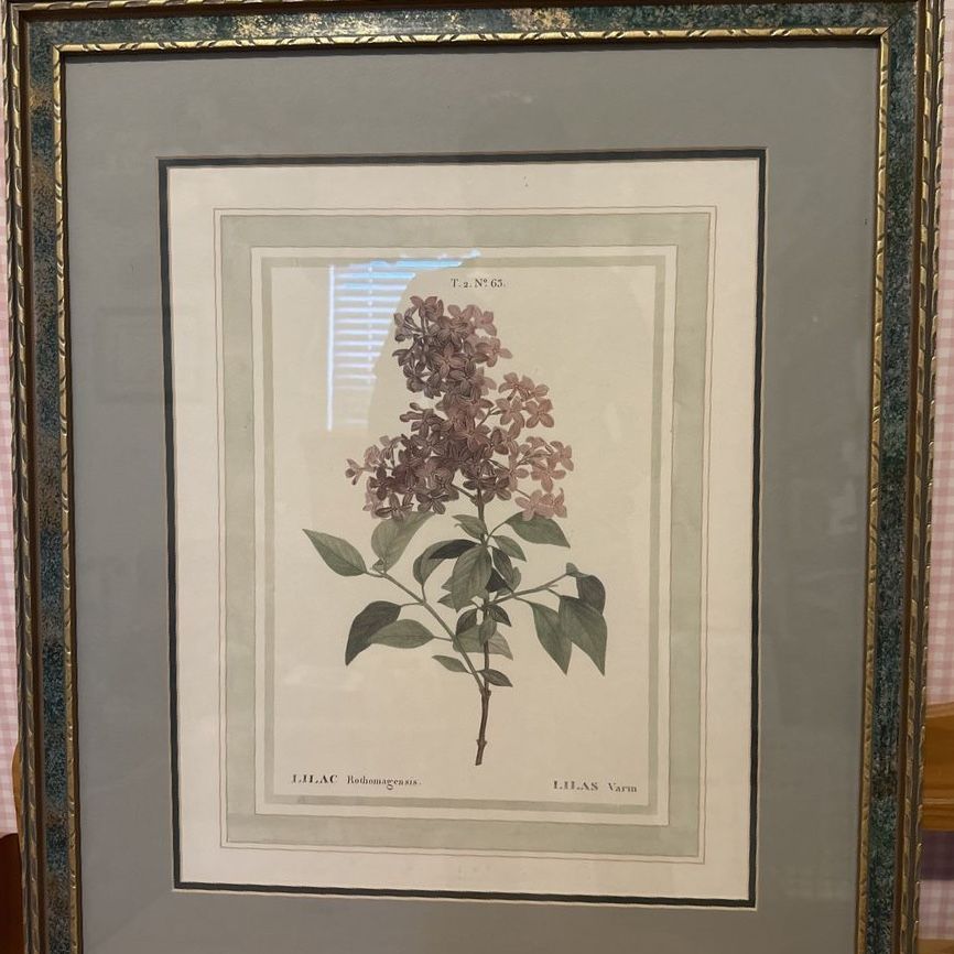 Lilac Art Frame